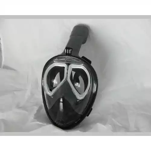 Profesjonalna maska do nurkowania dla osób krótkowzrocznych widok z przodu