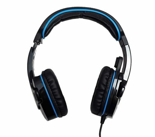 Profesjonalne słuchawki dla gracza SADES SA-708 widok z przodu