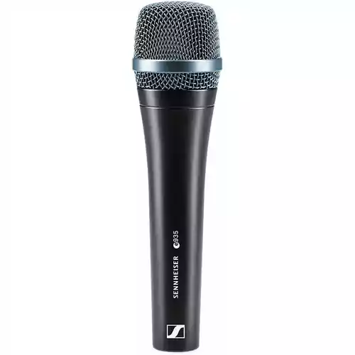 Profesjonalny mikrofon wokalowy Sennheiser E935 widok z przodu