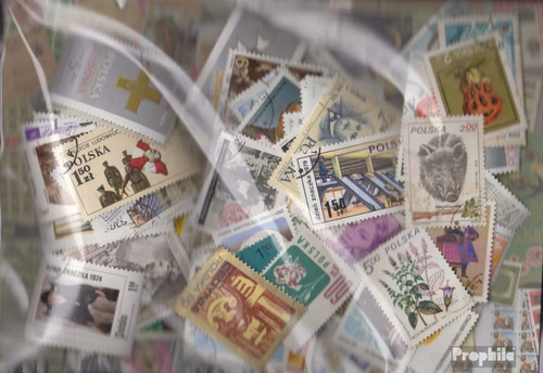 Prophila Collection – 200 różnych znaczków z Polski, zestaw dla kolekcjonerów