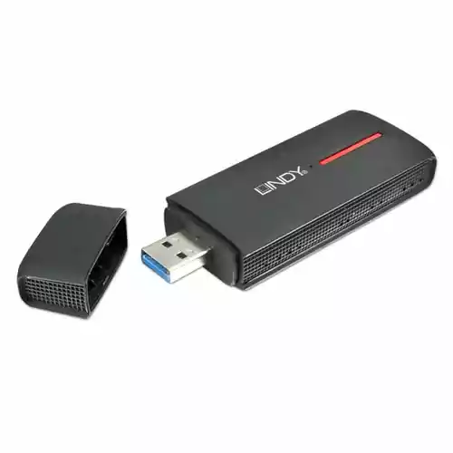 Przejściówka adapter Lindy 43127 M.2 NGFF SSD do USB 3.0 widok usb