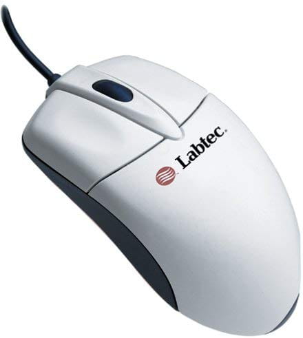 Przewodowa mysz z lampką Labtec 911524-0403 widok z boku