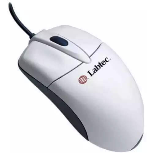Przewodowa mysz z lampką Labtec 911524-0403 widok z boku
