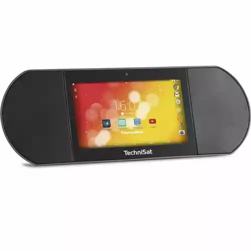 Radio internetowe TechniSat TechniSound Pad tablet dotyk widok z przodu