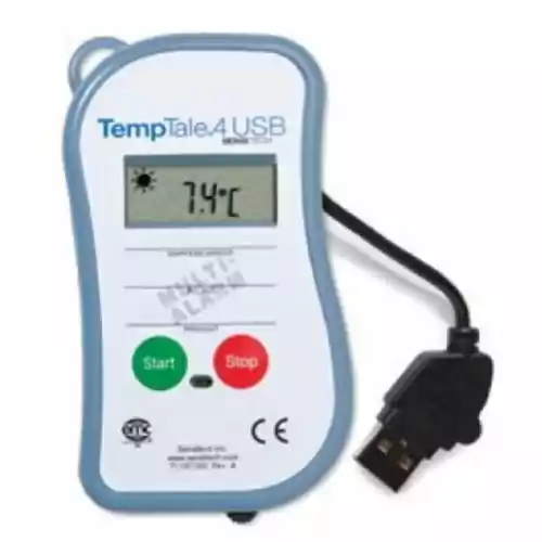 Rejestrator temperatury USB Sensitech TempTale 4 TT4 widok z przodu