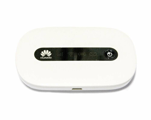 Router mobilny wifi huawei e5220-3g lte widok z przodu