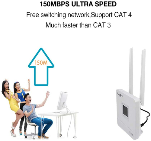 Router modem bezprzewodowy KuWfi CPE CPF903 4G LTE SIM