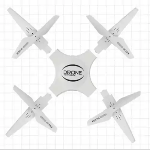 Rozbierany dron Drone Removable 966 biały widok z przodu