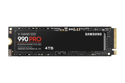 Samsung 990 PRO 4TB – dysk SSD M.2 2280 NVMe PCIe 4.0 (MZ-V9P4T0BW)