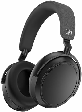 Sennheiser MOMENTUM 4 – bezprzewodowe słuchawki nauszne ANC, czarne