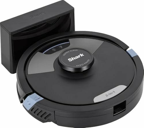 Shark Matrix Plus 2 w 1 – robot odkurzająco-mopujący z bazą samoopróżniającą, czarny