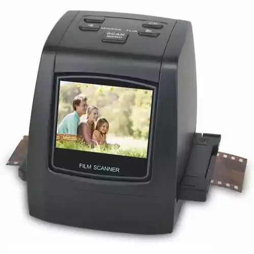 Skaner czytnik slajdów filmów przenośny DigitNow 22MP LCD widok z przodu