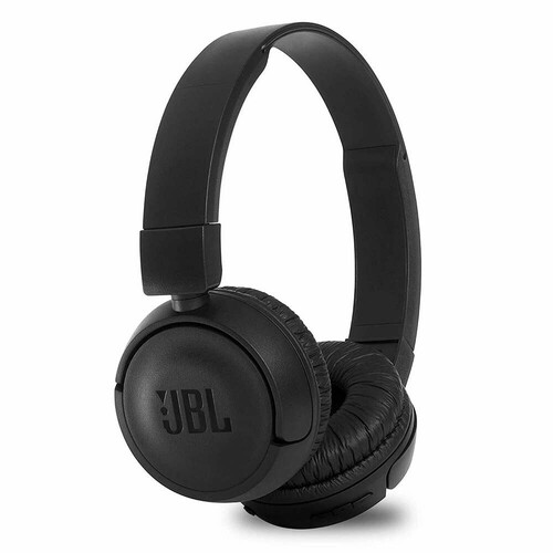 Słuchawki bezprzewodowe nauszne JBL by Harman T460BT widok z lewej strony