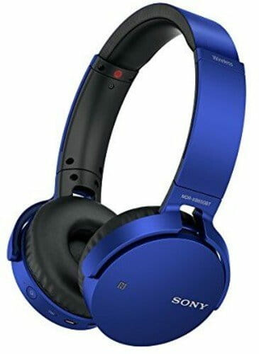 Słuchawki bezprzewodowe Sony MDR-XB650BT BT widok boku