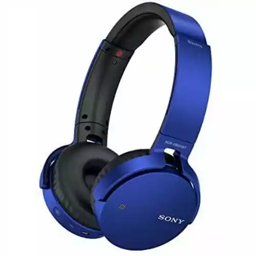Słuchawki bezprzewodowe Sony MDR-XB650BT BT widok boku