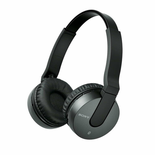 Słuchawki bezprzewodowe Sony MDR-ZX550BN widok z przodu