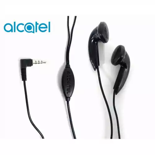 Słuchawki douszne Alcatel CCB3160A15C4 widok z kablem