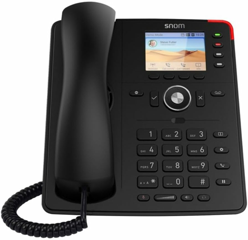 Snom D713 telefon biurkowy IP VoIP, 4 konta SIP, PoE