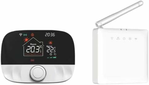 Sone Smart One termostat Wi-Fi Tuya do kotła z bezprzewodowym przekaźnikiem