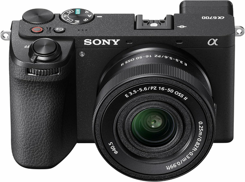 Sony Alpha 6700 + E PZ 16-50 mm II – bezlusterkowiec APS-C 26 MP, czarny