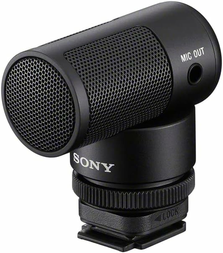 Sony ECM-G1 – kompaktowy mikrofon kierunkowy do vlogowania z osłoną, czarny