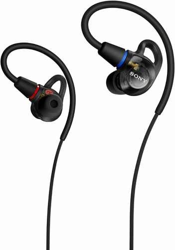 Sony IER-M500 – dokanałowe monitory sceniczne IEM Hi-Res dla muzyków, czarne