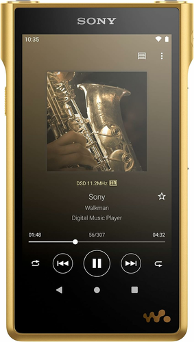 Sony Walkman NW-WM1ZM2 256 GB – odtwarzacz Hi-Res Signature Series, złoty