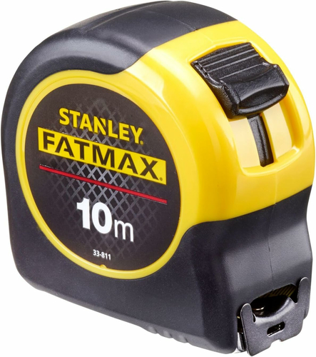 Stanley FATMAX Miara zwijana 10 m, taśma 32 mm z powłoką BladeArmor