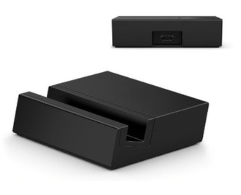 Stojak stacja ładująca ładowarka micro USB 128-14735 widok z boku