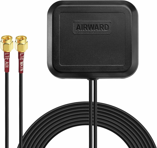Superbat Antena dookólna 4G LTE MIMO magnetyczna SMA, podwójna