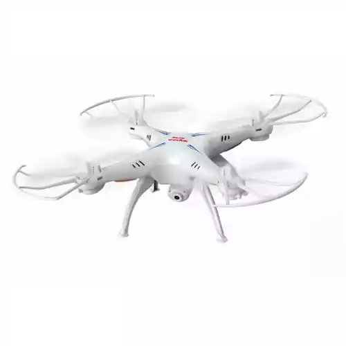 Syma X5SW Explorers 2 Dron Quadcopter FPV WiFi biały widok z przodu