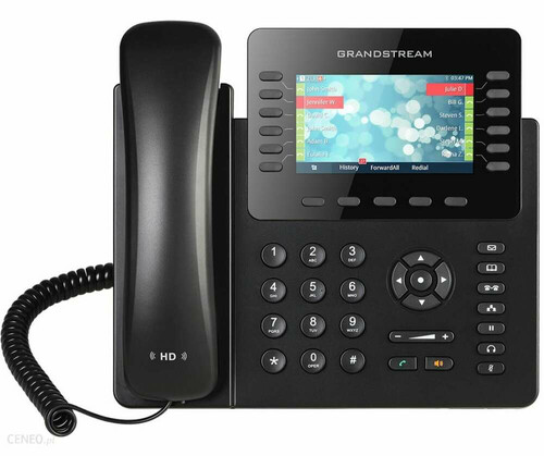 Telefon stacjonarny VoIP Grandstream GXP 2170 widok z przodu