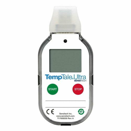 Termometr czujnik temperatury chłodzenia USB TempTale Ultra SensiTech widok z przodu
