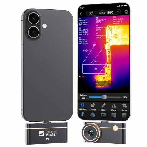 Thermal Master P3 – kamera termowizyjna do smartfona, obraz 512 x 384, do 600°C