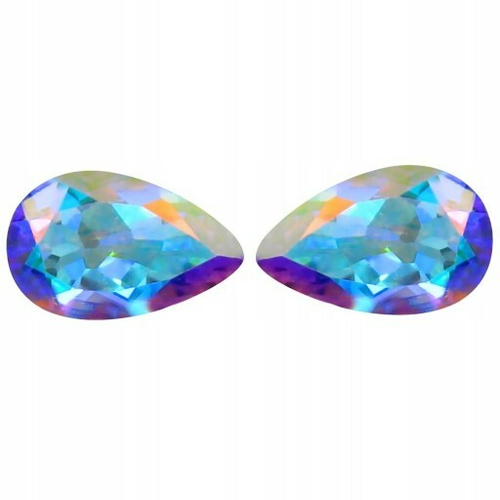 Topaz Mystic w szlifie łezki 2,12 ct, 8 x 5 mm – tęczowy kamień do biżuterii