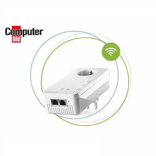 Transmiter adapter sieciowy 2w1 Devolo Magic 2 WiFi MT 3081 widok wifi 