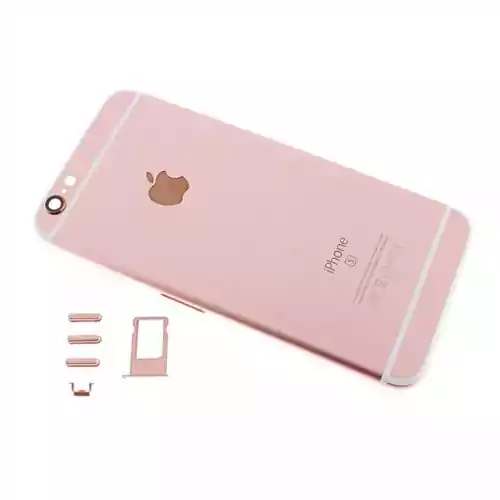 Tylny korpus obudowa iPhone 5 5G różowe złoto widok z przodu