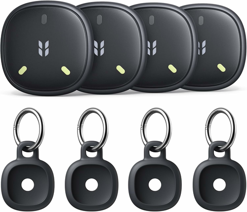 UGREEN FineTrack Mini 2 – lokalizator Apple Find My, 4 szt., świecąca obudowa