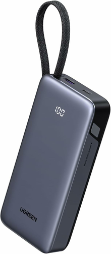 UGREEN Nexode Powerbank 20000mAh 45W – z wbudowanym kablem USB-C