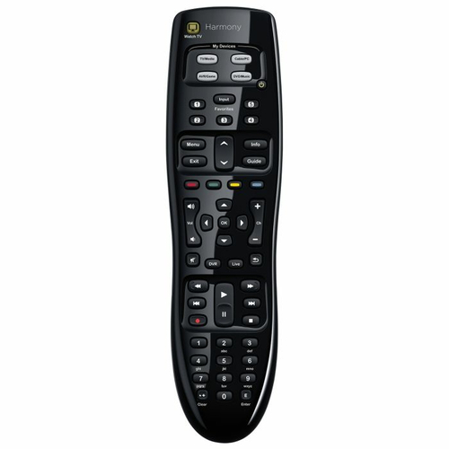 Uniwersalny pilot LOGITECH HARMONY 350 8w1 widok z przodu