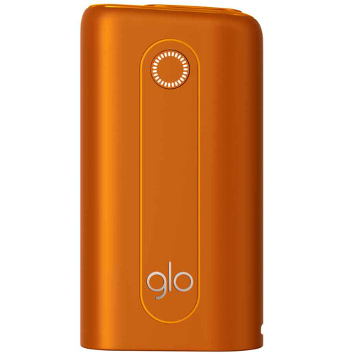 Waporyzator podgrzewacz tytoniu GLO Hyper G401 Orange widok z przodu.