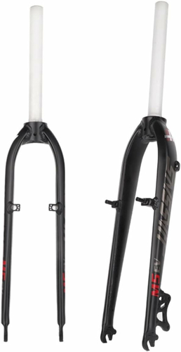 Widelec sztywny MTB 26/27,5 cala – aluminiowy, hamulec tarczowy/V-brake, QR
