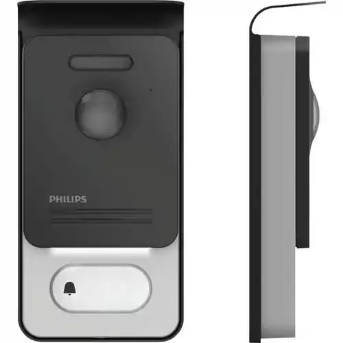 Wideodomofon domofon kamera Philips WelcomeEye Connect widok z przodu.