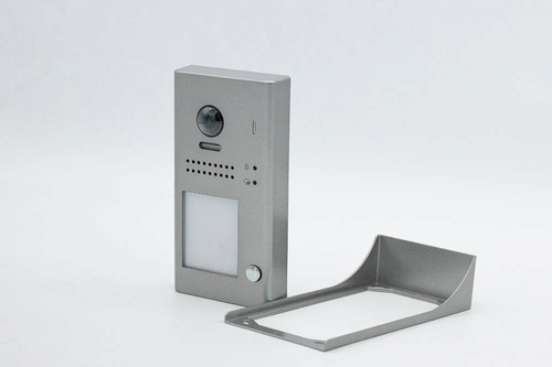 Wideofon wideodomofon domofon Gates KDT-607C iPhone widok z przodu.