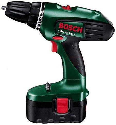 Wiertarko-wkrętarka akumulatorowa Bosch PSR 14,4 VE-2 2 biegi widok z boku