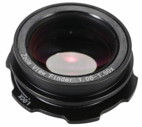 Wizjer z soczewką Zoom ViewFinder 1.08-1.60x DSLR widok z przodu