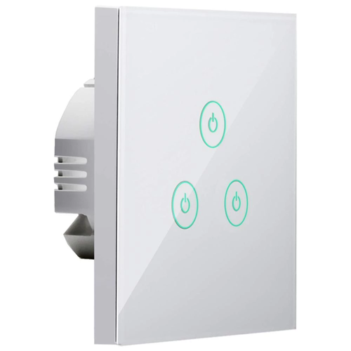 Włącznik wyłącznik ściemniacz Meross MSS530H 10A WiFi widok z przodu.