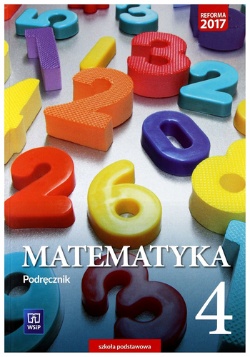 WSiP Matematyka 4 – podręcznik do szkoły podstawowej, 320 stron