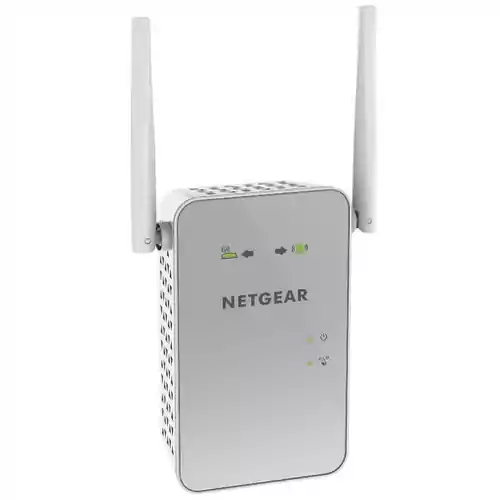 Wzmacniacz sygnału Netgear EX6150v2 AC1200 WiFi widok z lewej strony