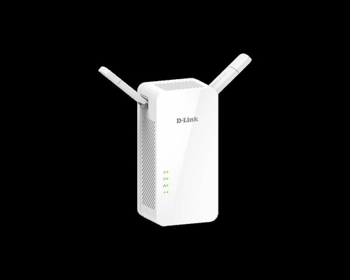 Wzmacniacz sygnału WiFi D-Link DHP-W610AV AV1000 widok z przodu